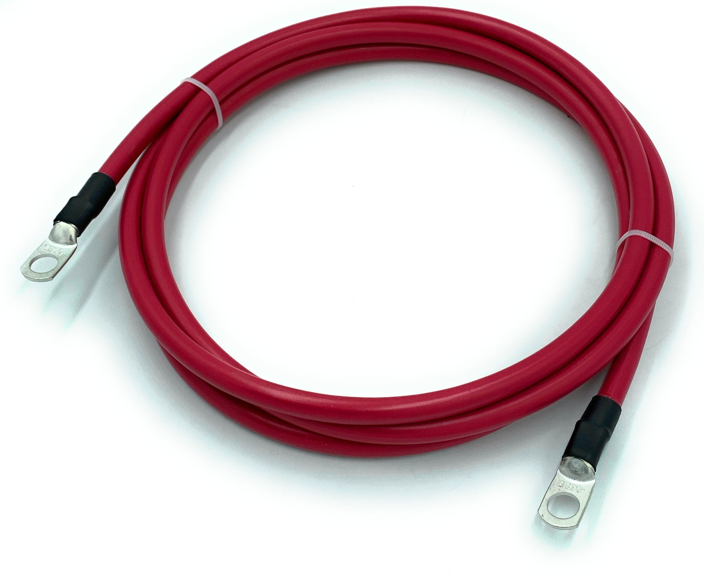 2 AWG Gauge Marine Grade Battery Cables Made in USA, Meets/Exceeds USCG and ABYC specs