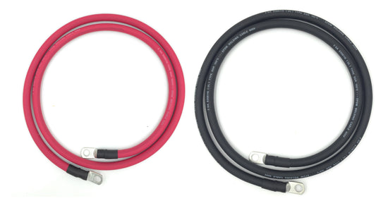 2 AWG Gauge Premium Battery Cables